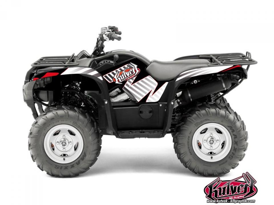 Autocollant stickers Kutvek pour Quad Yamaha 450 Yfm G Grizzly Eps 2009 à 2015 Neuf