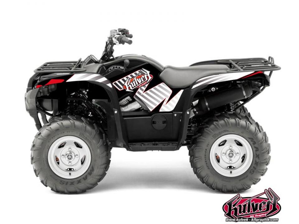 Autocollant stickers Kutvek pour Quad Yamaha 450 Yfm G Grizzly Eps 2009 à 2015 Neuf
