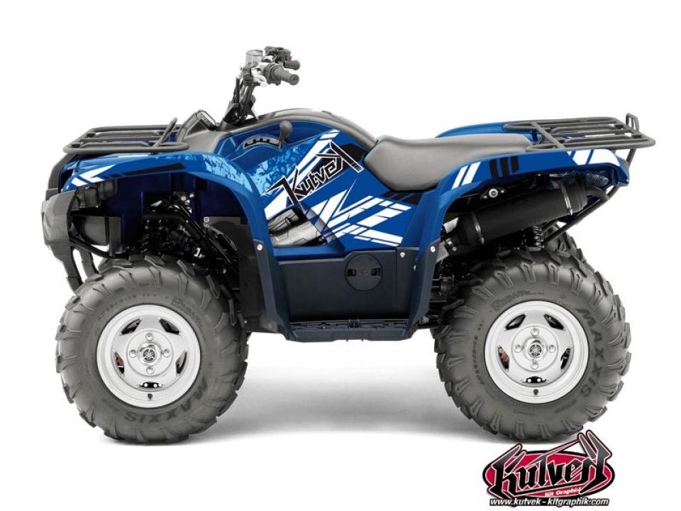 Autocollant stickers Kutvek pour Quad Yamaha 450 Yfm G Grizzly Eps 2009 à 2015 Neuf