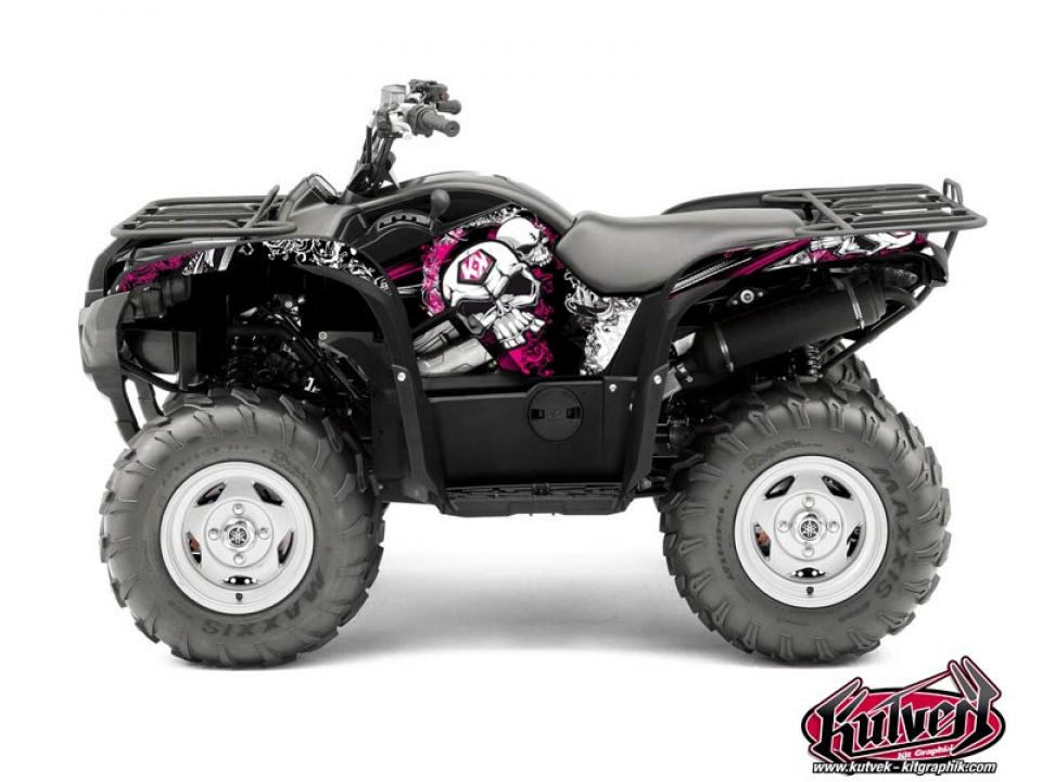 Autocollant stickers Kutvek pour Quad Yamaha 450 Yfm G Grizzly Eps 2009 à 2015 Neuf
