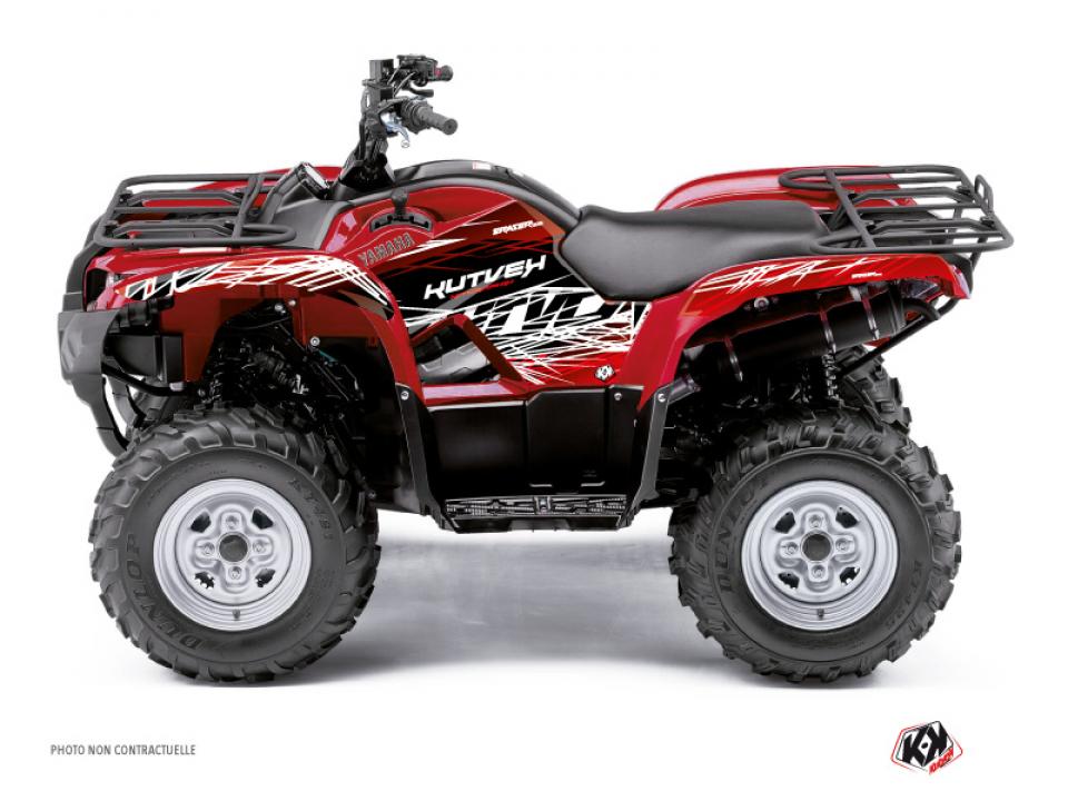 Autocollant stickers Kutvek pour Quad Yamaha 450 Yfm G Grizzly Eps 2009 à 2015 Neuf