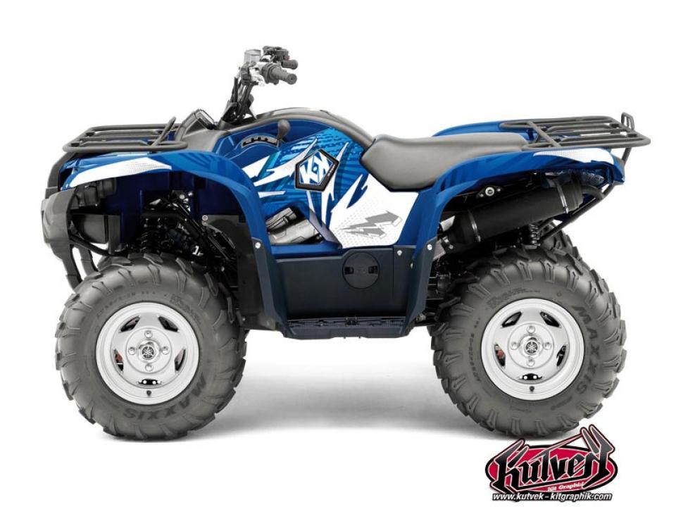 Autocollant stickers Kutvek pour Quad Yamaha 450 Yfm G Grizzly Eps 2009 à 2015 Neuf
