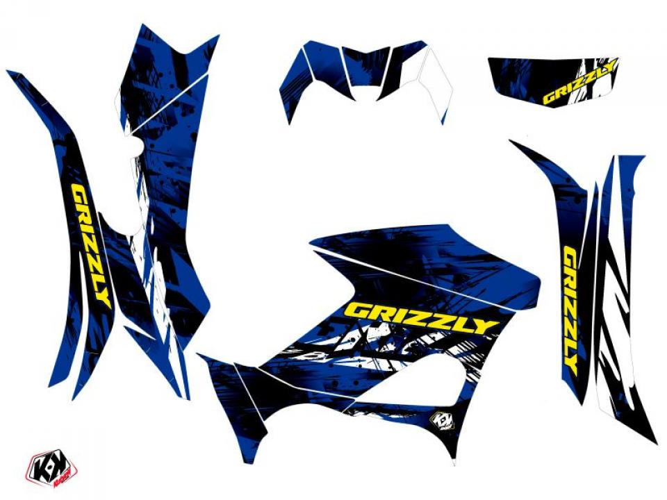 Autocollant stickers pour Yamaha Yfm G Grizzly