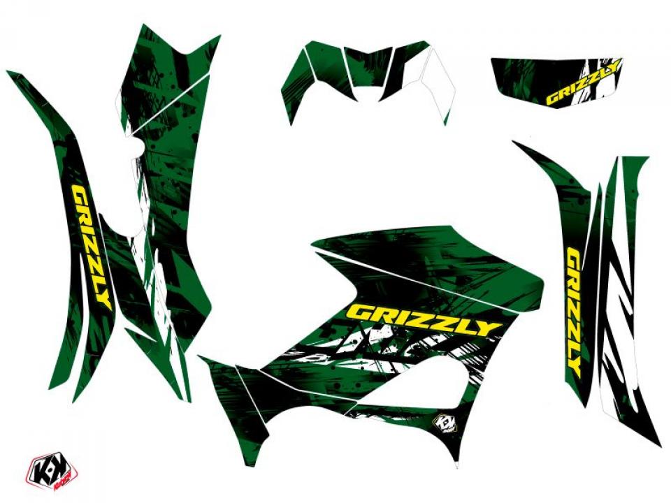 Autocollant stickers pour Yamaha Yfm G Grizzly
