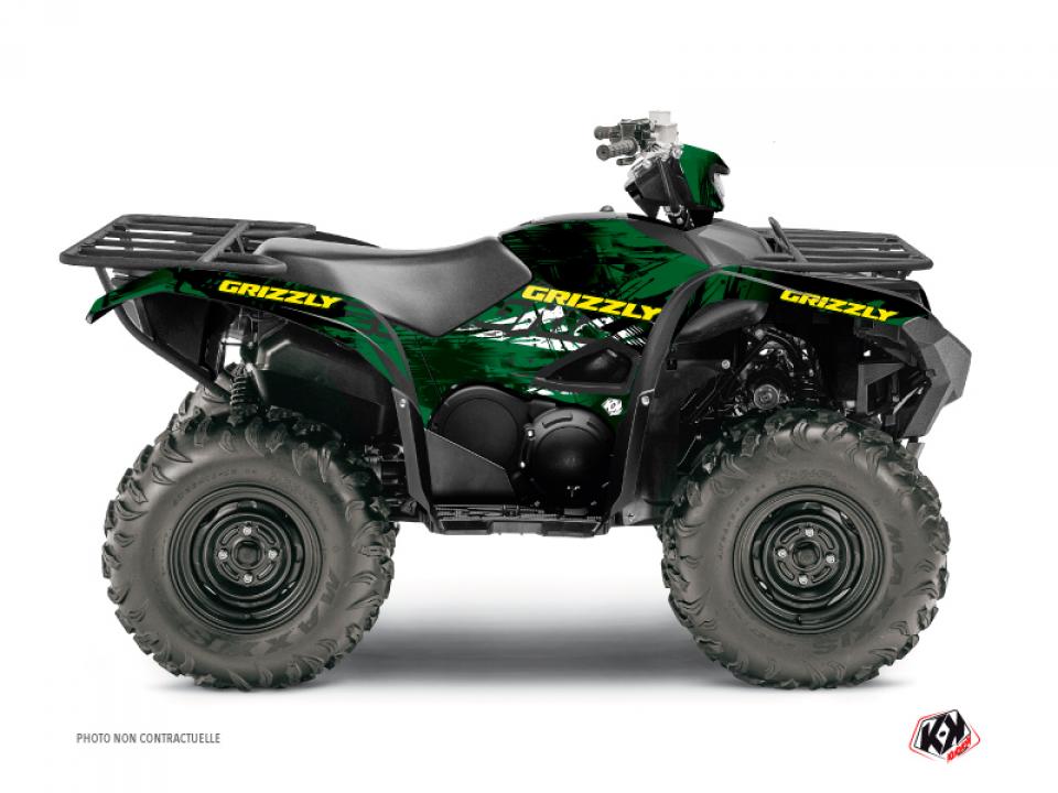 Autocollant stickers Kutvek pour Quad Yamaha 700 Yfm G Grizzly 2016 à 2018 Neuf