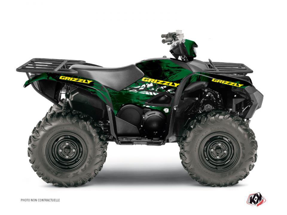 Autocollant stickers Kutvek pour Quad Yamaha 700 Yfm G Grizzly 2016 à 2018 Neuf