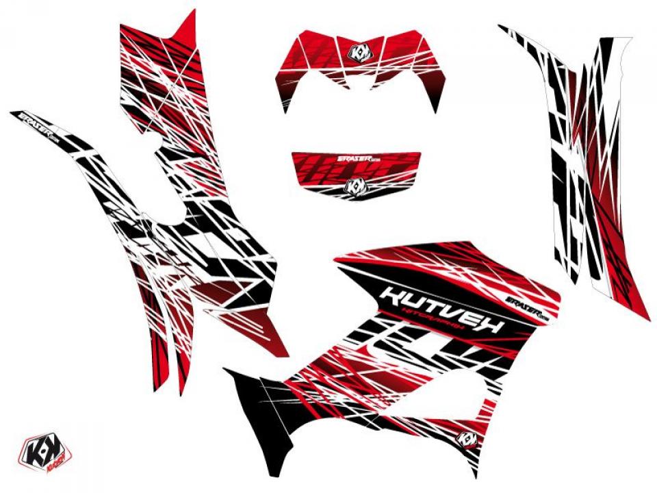 Autocollant stickers pour Yamaha Yfm G Grizzly