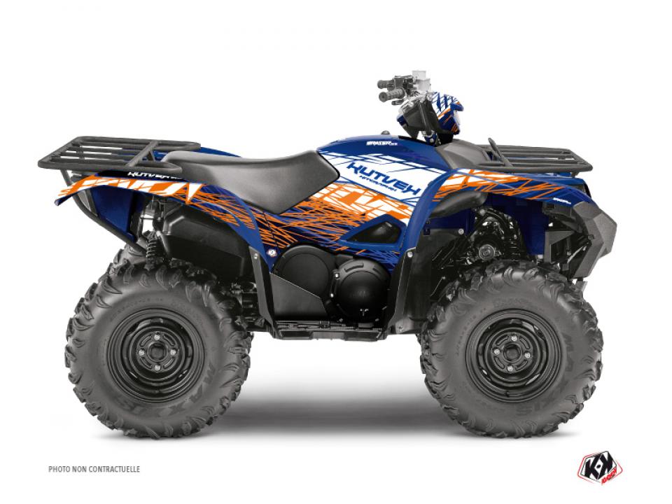 Autocollant stickers Kutvek pour Quad Yamaha 700 Yfm G Grizzly 2016 à 2018 Neuf