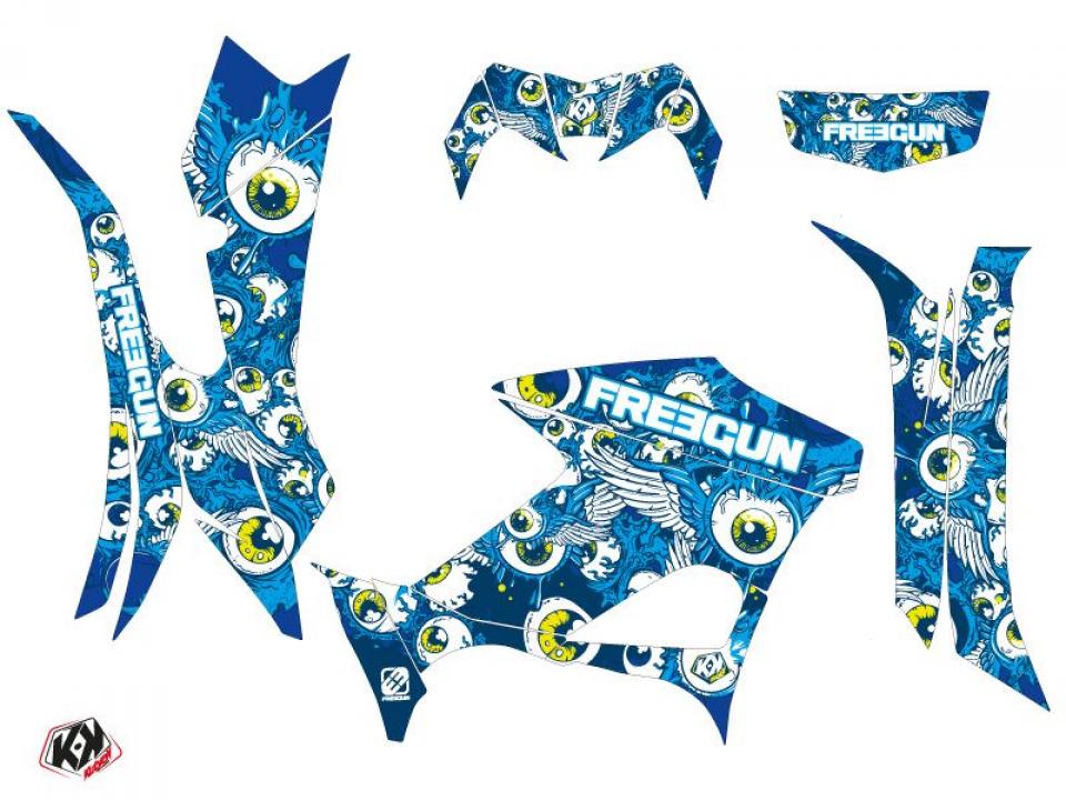Autocollant stickers pour Yamaha Yfm G Grizzly