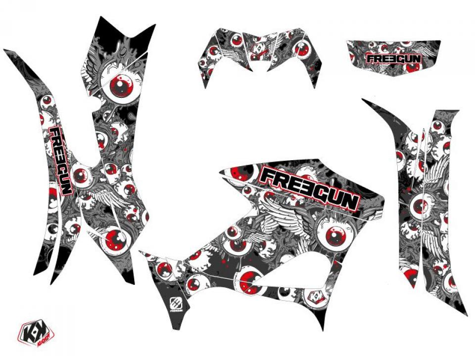 Autocollant stickers pour Yamaha Yfm G Grizzly