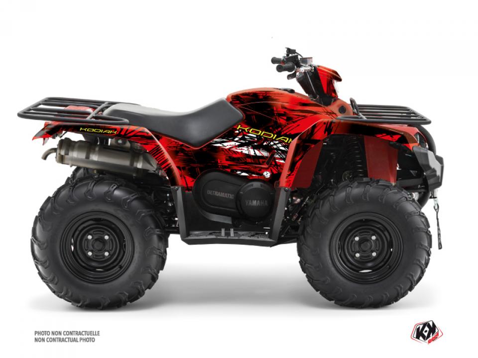 Autocollant stickers Kutvek pour Quad Yamaha 450 YFM Kodiak 2018 à 2023 Neuf
