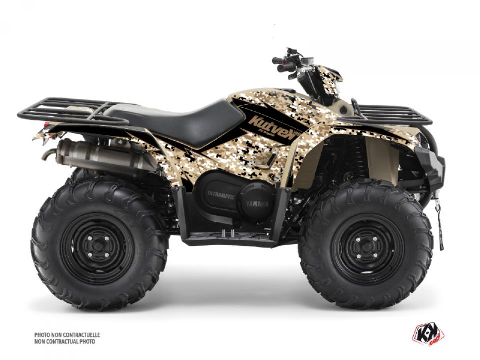 Autocollant stickers Kutvek pour Quad Yamaha 450 YFM Kodiak 2018 à 2023 Neuf