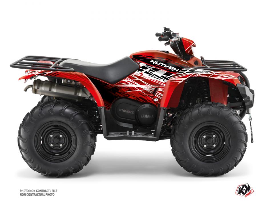Autocollant stickers Kutvek pour Quad Yamaha 450 YFM Kodiak 2018 à 2023 Neuf