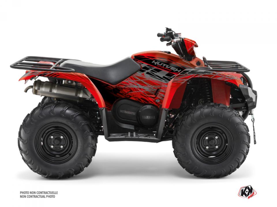 Autocollant stickers Kutvek pour Quad Yamaha 450 YFM Kodiak 2018 à 2023 Neuf