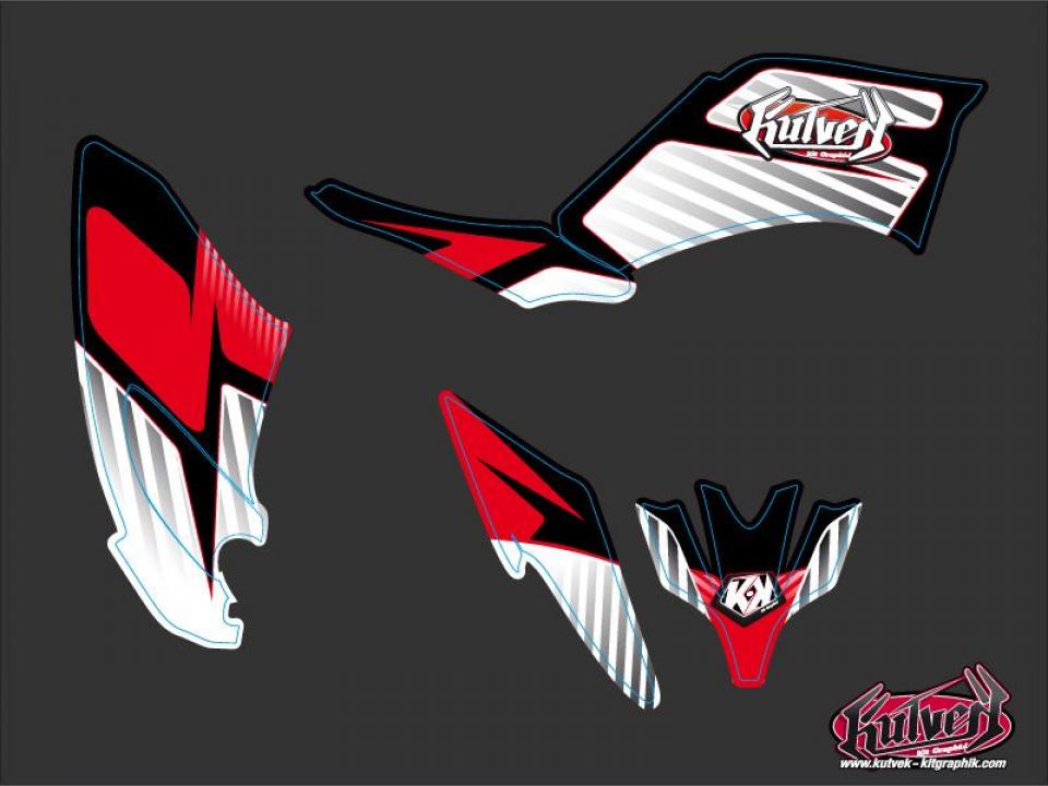 Autocollant stickers Kutvek pour Quad Yamaha 250 YFM R Raptor 2008 à 2013 Neuf