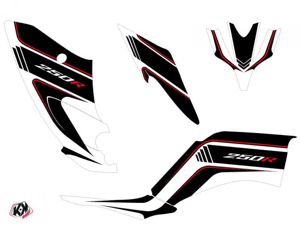 Autocollant stickers pour Yamaha YFM R Raptor