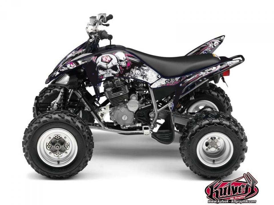 Autocollant stickers Kutvek pour Quad Yamaha 250 YFM R Raptor 2008 à 2013 Neuf