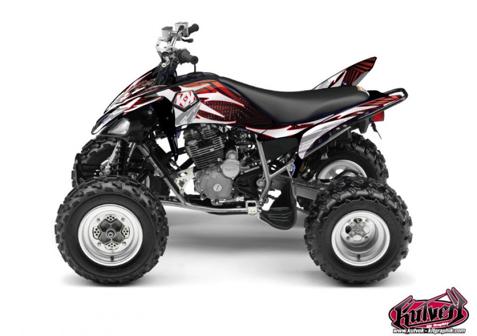 Autocollant stickers Kutvek pour Quad Yamaha 250 YFM R Raptor 2008 à 2013 Neuf