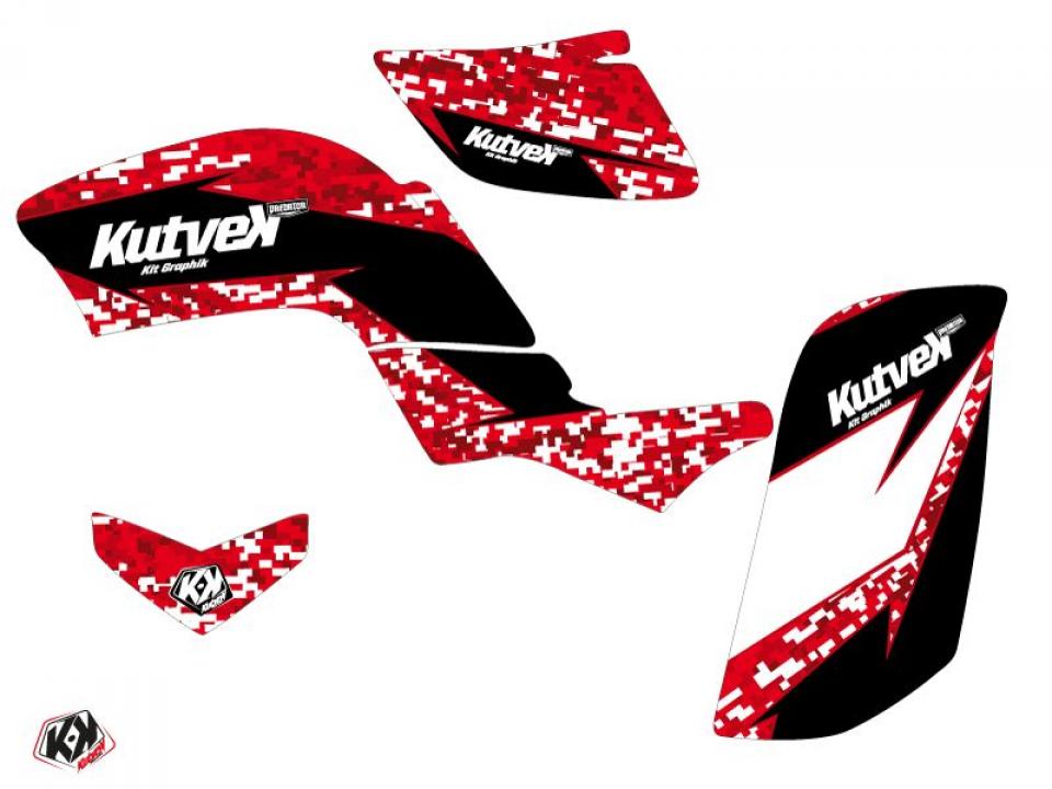 Autocollant stickers Kutvek pour Quad Yamaha 660 YFM R Raptor 2001 à 2005 Neuf