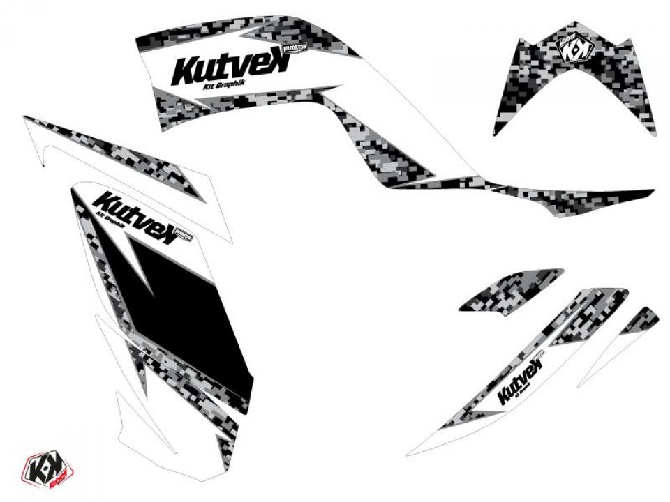 photo piece : Autocollant stickers->Yamaha YFM R Raptor