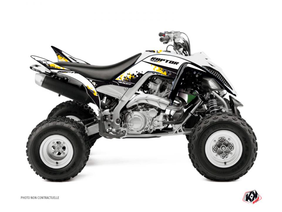 Autocollant stickers Kutvek pour Quad Yamaha 700 YFM R Raptor 2006 à 2012 Neuf