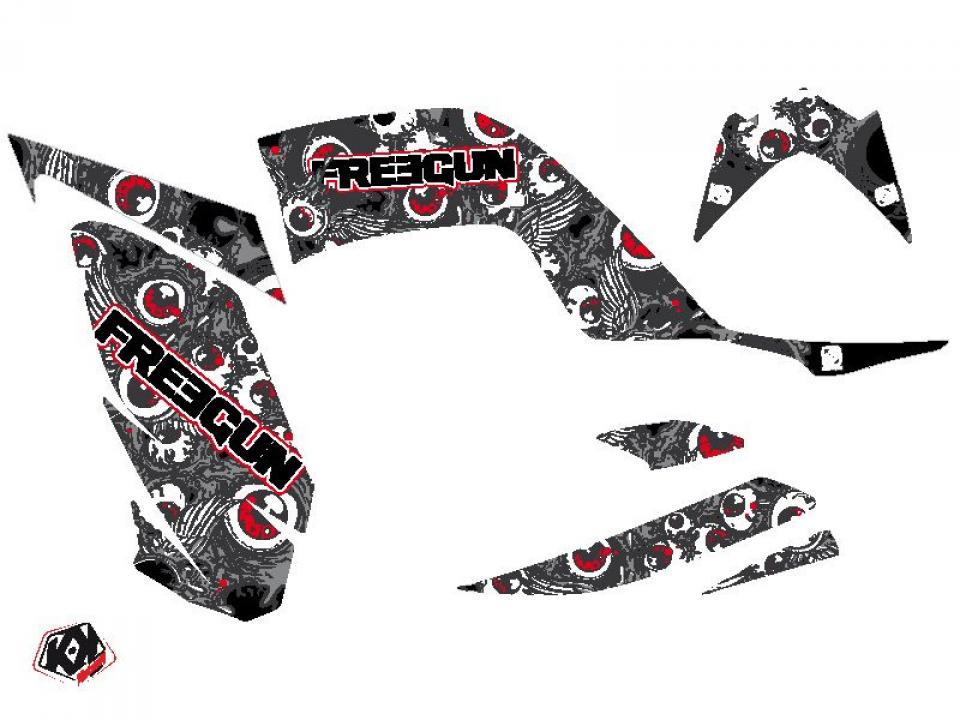 Autocollant stickers Kutvek pour Quad Yamaha 700 YFM R Raptor 2013 à 2018 Neuf