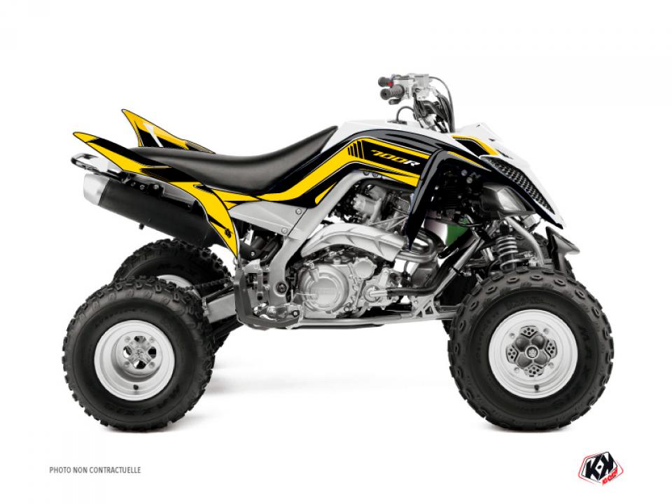 Autocollant stickers Kutvek pour Quad Yamaha 700 YFM R Raptor 2013 à 2018 Neuf