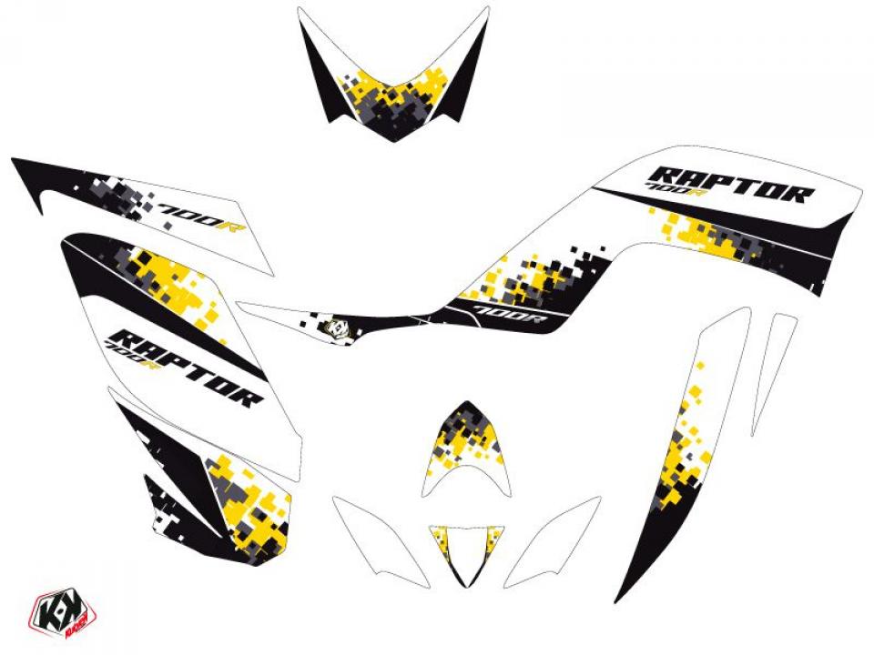 Autocollant stickers pour Yamaha YFM R Raptor