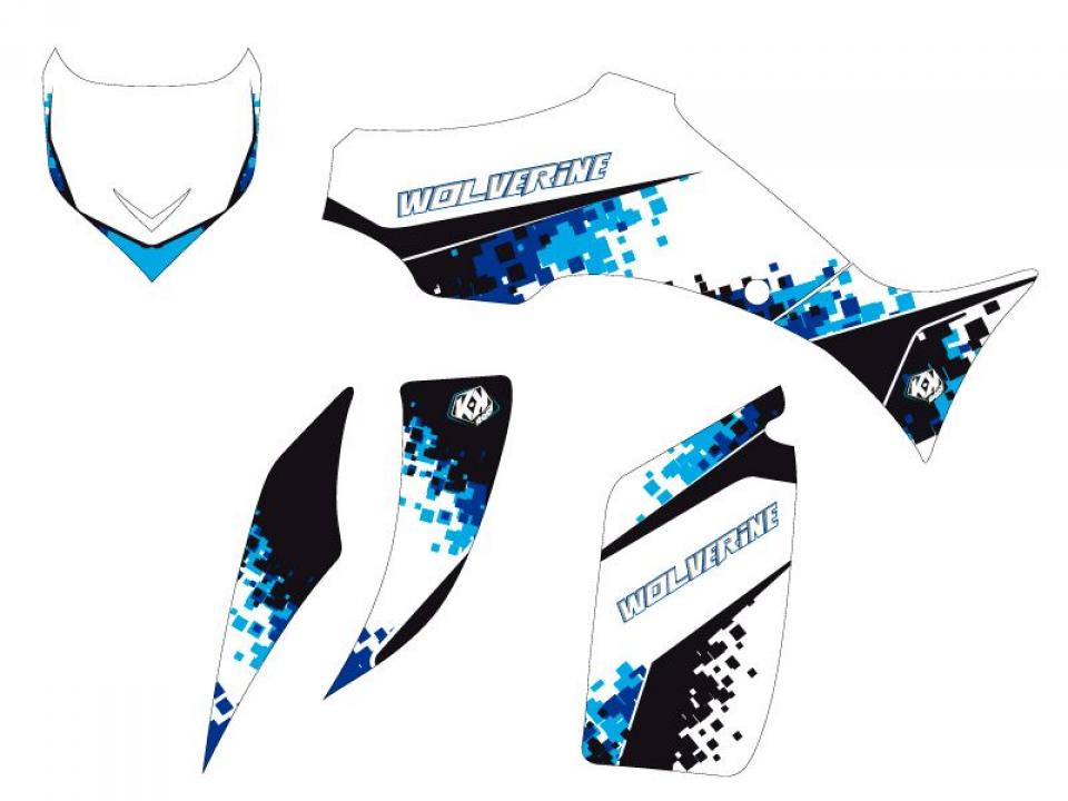 Autocollant stickers pour Yamaha YFM FX Wolverine