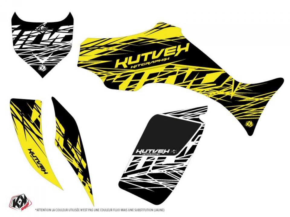 Autocollant stickers Kutvek pour Quad Yamaha 350 YFM FX Wolverine 2006 à 2009 Neuf