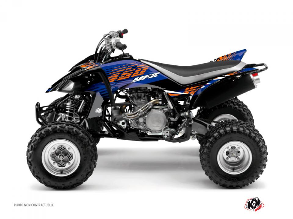 Autocollant stickers Kutvek pour Quad Yamaha 450 YFZ S CARBU 2004 à 2009 Neuf