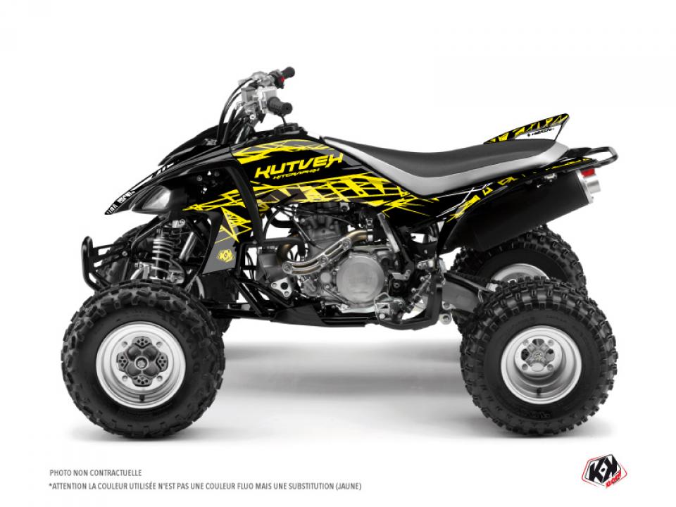 Autocollant stickers Kutvek pour Quad Yamaha 450 YFZ S CARBU 2004 à 2009 Neuf