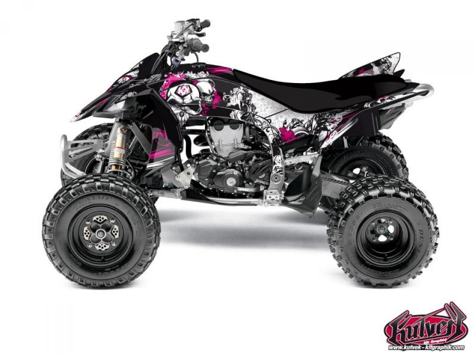 Autocollant stickers Kutvek pour Quad Yamaha 450 YFZ R INJECTION 2010 à 2013 Neuf