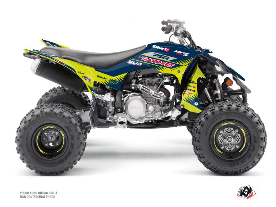 Autocollant stickers Kutvek pour Quad Yamaha 450 YFZ R INJECTION 2010 à 2013 Neuf