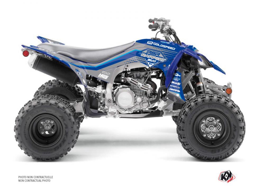 Autocollant stickers Kutvek pour Quad Yamaha 450 YFZ R INJECTION 2010 à 2013 Neuf