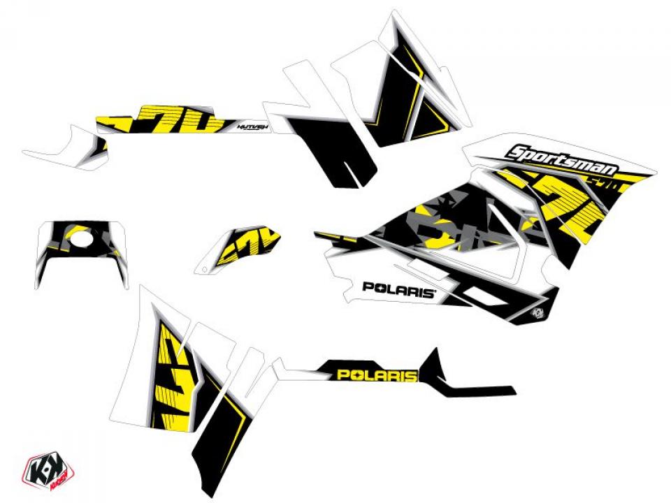 Autocollant stickers Kutvek pour Quad Polaris 570 Sportsman 2018 à 2020 Neuf