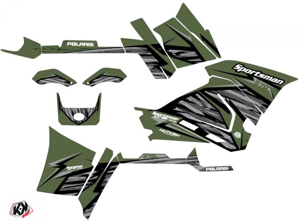 Autocollant stickers Kutvek pour Quad Polaris 570 Sportsman 2021 à 2023 Neuf