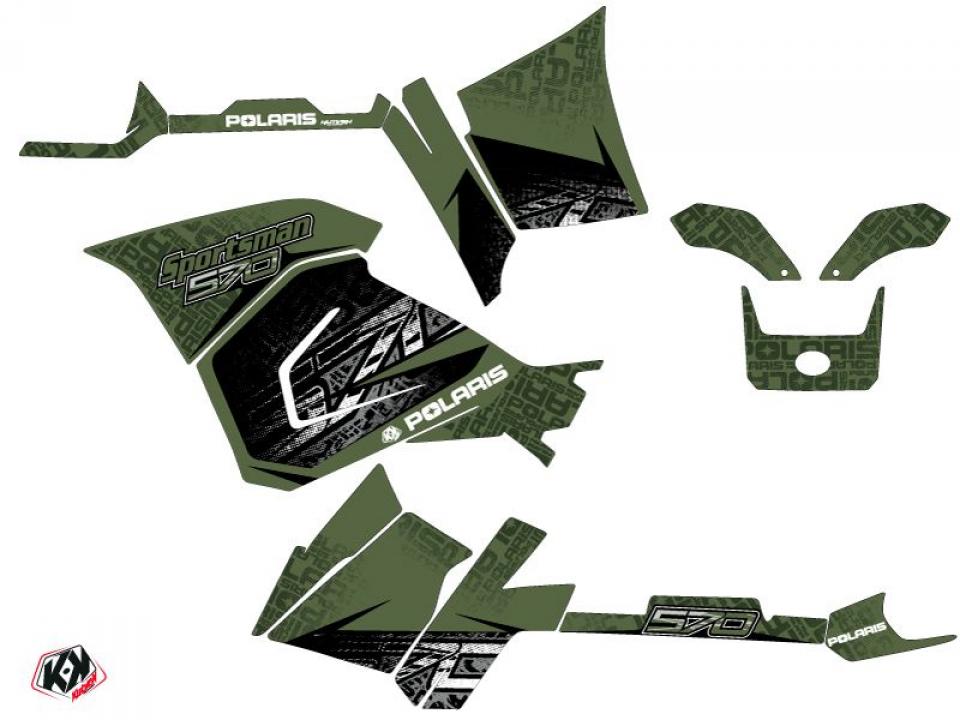 Autocollant stickers Kutvek pour Quad Polaris 570 Sportsman 2021 à 2023 Neuf