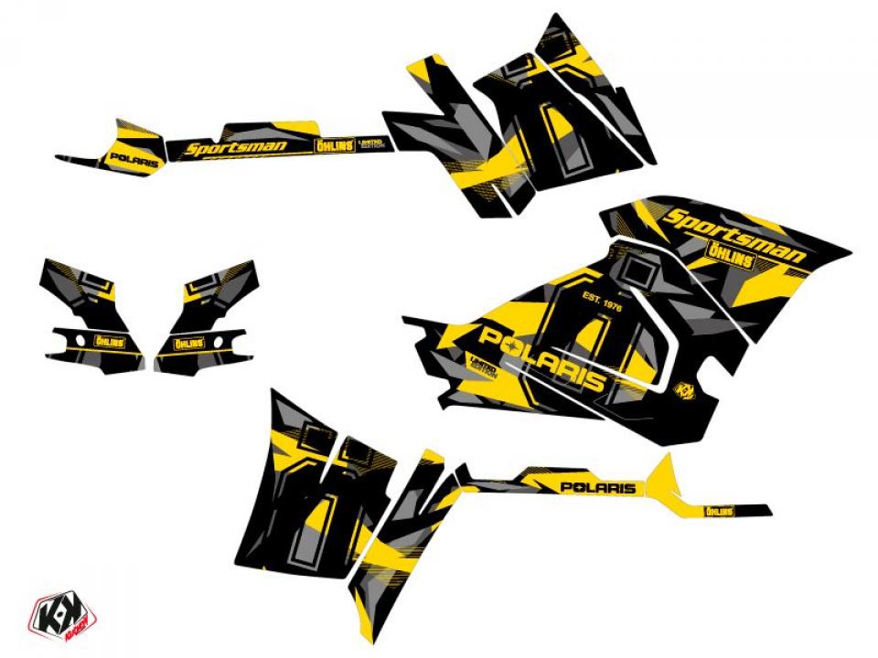 Autocollant stickers Kutvek pour Quad Polaris 570 Sportsman 2021 à 2023 Neuf