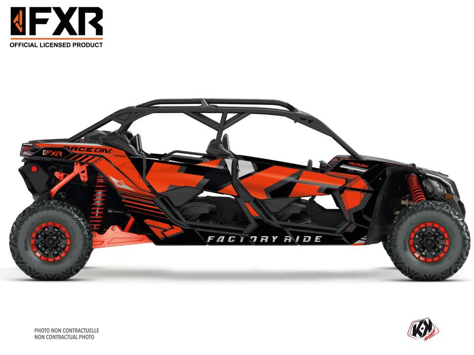 Autocollant stickers Kutvek pour Quad CAN-AM 900 Maverick X3 Max Turbo 2017 à 2023 Neuf