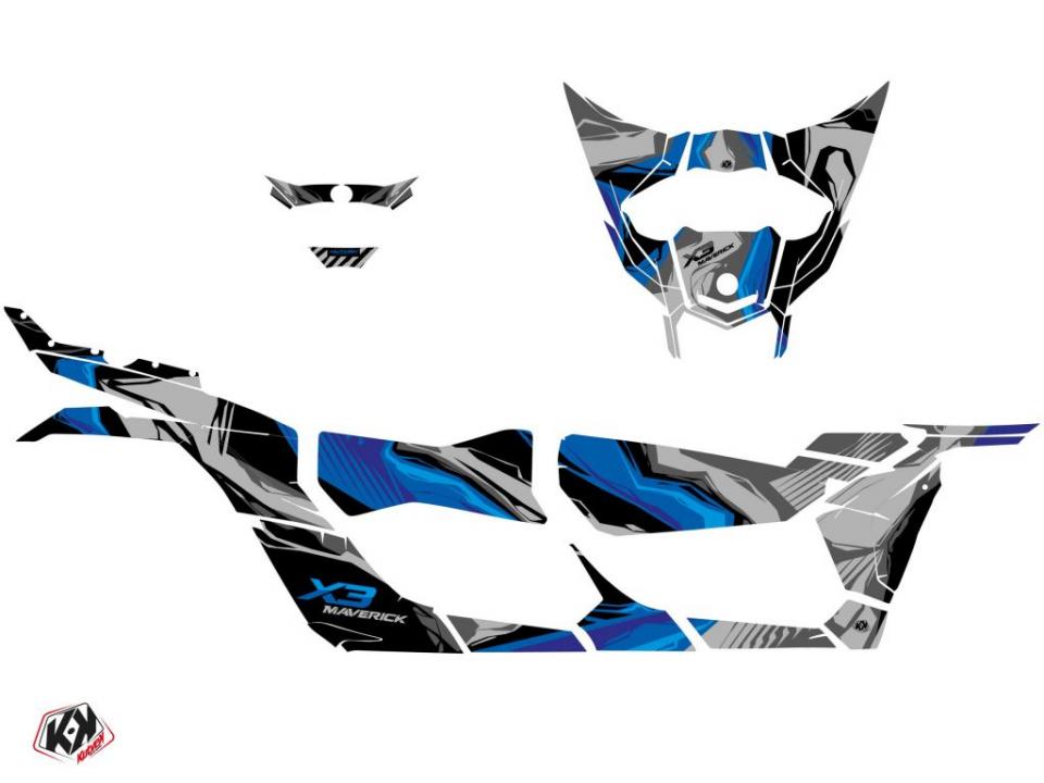 Autocollant stickers Kutvek pour Quad CAN-AM 900 Maverick X3 Max Turbo 2017 à 2023 Neuf