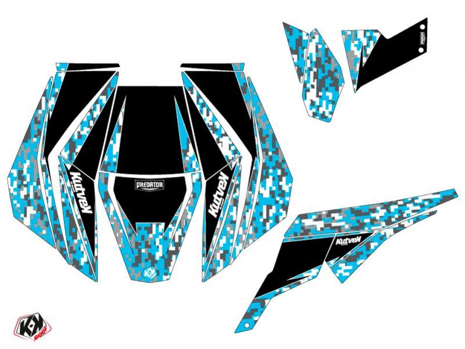 Autocollant stickers Kutvek pour SSV CAN-AM 1000 MAVERICK 2013 à 2015 Neuf