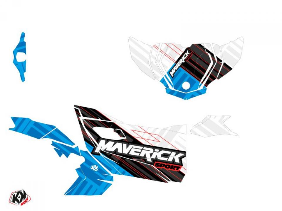 photo piece : Autocollant stickers->CAN-AM MAVERICK R TRAIL EFI