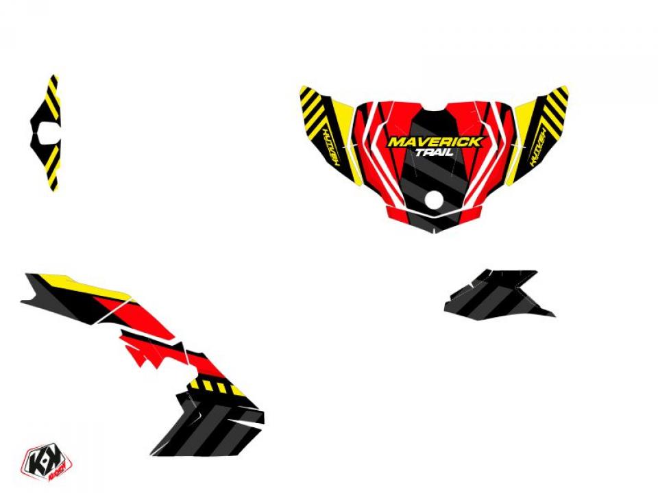 Autocollant stickers pour CAN-AM MAVERICK R TRAIL EFI