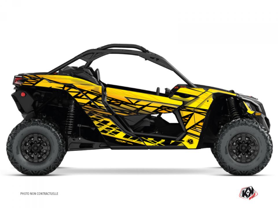 Autocollant stickers Kutvek pour SSV CAN-AM 900 MAVERICK X3 XRS DPS SML 2018 à 2023 Neuf