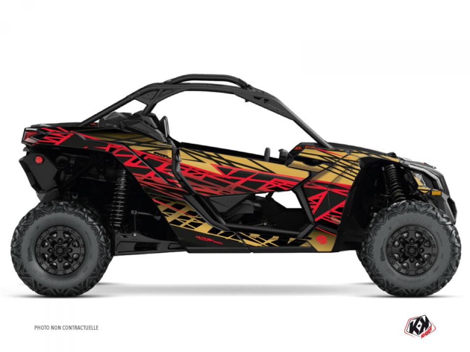 Autocollant stickers Kutvek pour SSV CAN-AM 900 MAVERICK X3 XRS DPS SML 2018 à 2023 Neuf