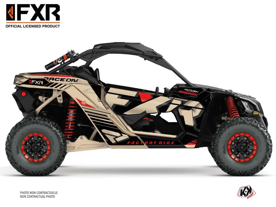 Autocollant stickers Kutvek pour SSV CAN-AM 900 MAVERICK X3 XRS DPS SML 2018 à 2023 Neuf