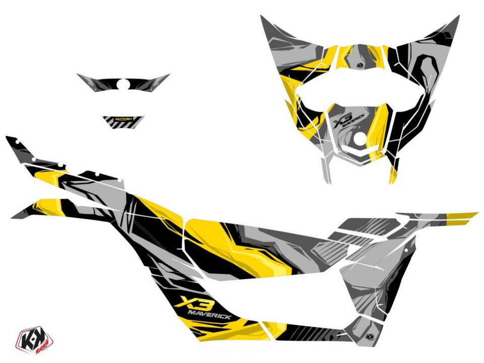 photo piece : Autocollant stickers->CAN-AM Maverick X3