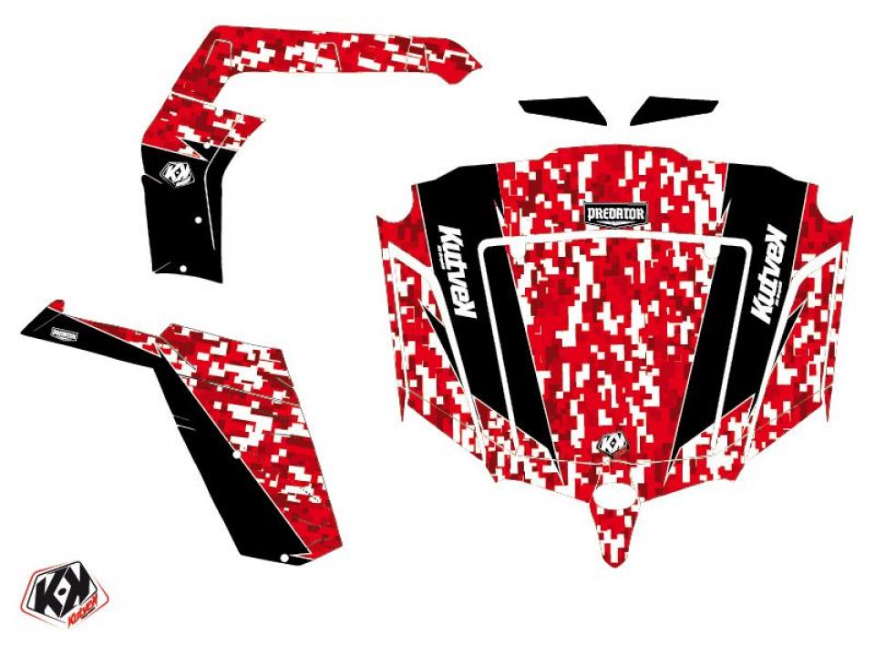 Autocollant stickers Kutvek pour Quad CF moto 800 Zforce 2014 à 2023 Neuf