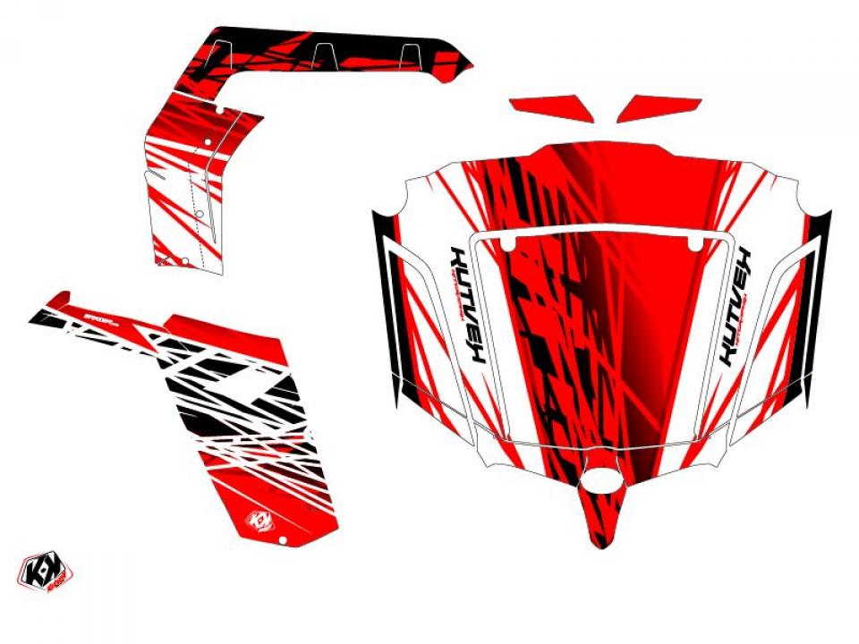 Autocollant stickers Kutvek pour Quad CF moto 1000 Zforce 2016 à 2023 Neuf